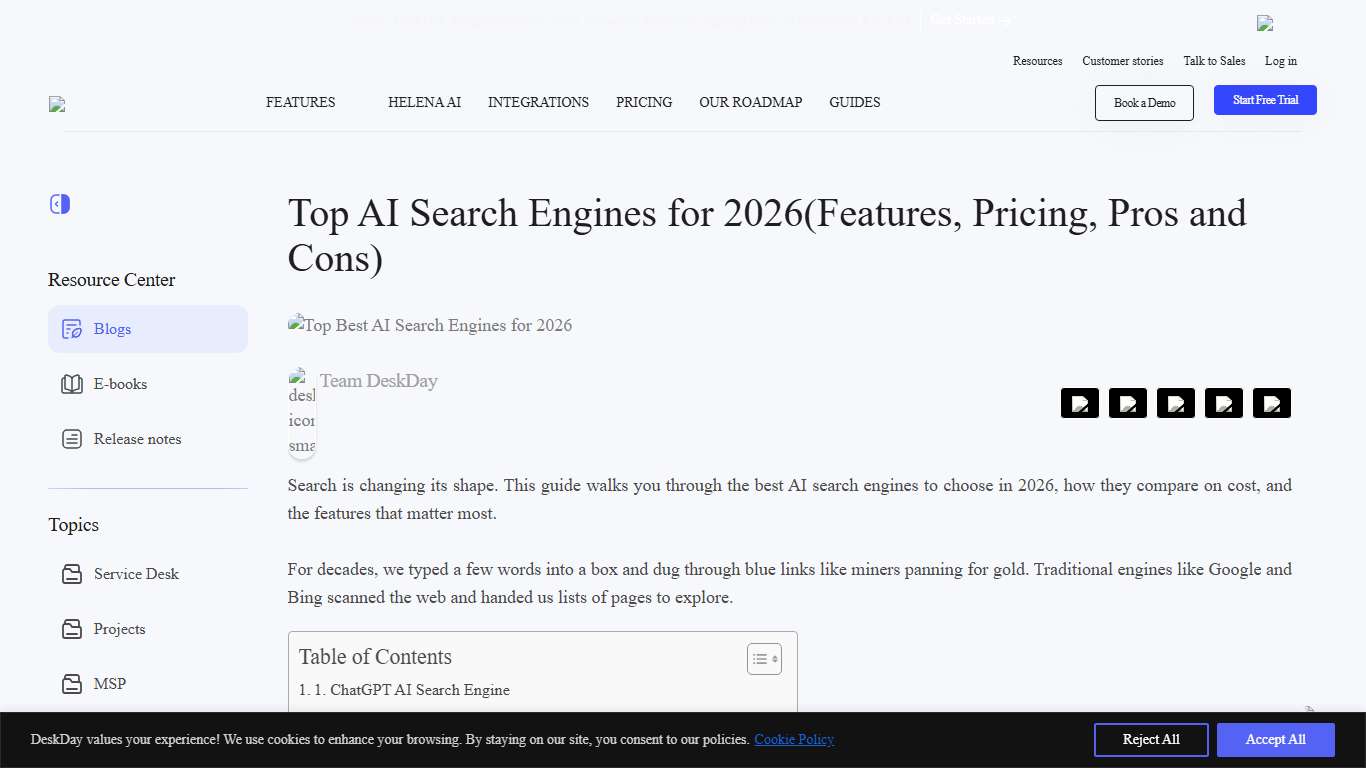 Top AI Search Engines for 2026 (Expert Picks)